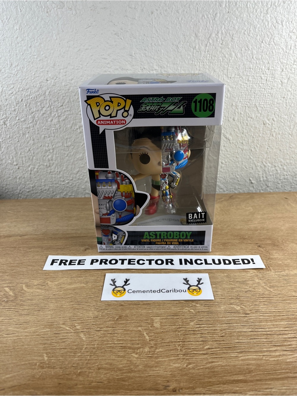 Astroboy Funko Pop #1108 Bait Exclusive Vaulted NOT MINT